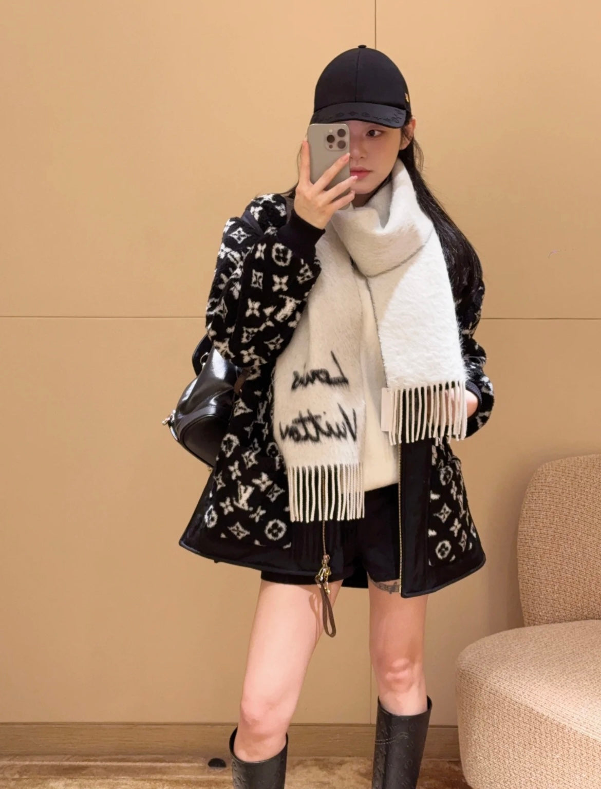 신조 / 루이비통 스카프