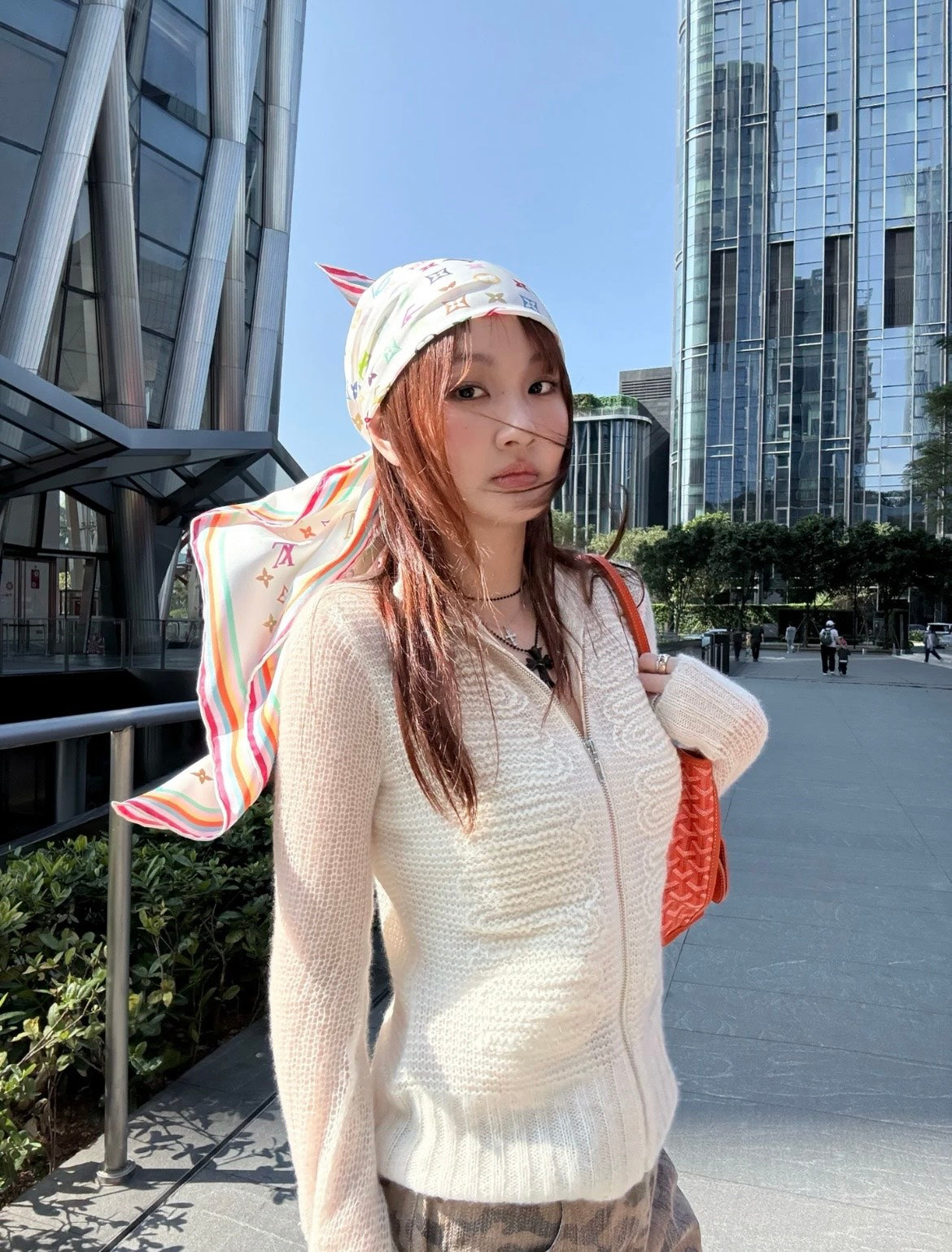 신조 / 루이비통 스카프