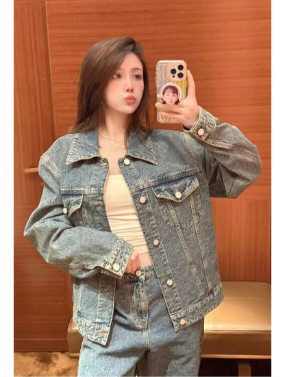 BVG / 루이비통 데님 코트
