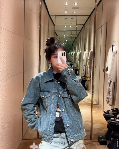 BVG / 루이비통 데님 코트