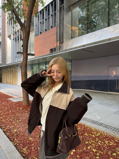체인2호 / 미우미우 지퍼 자켓