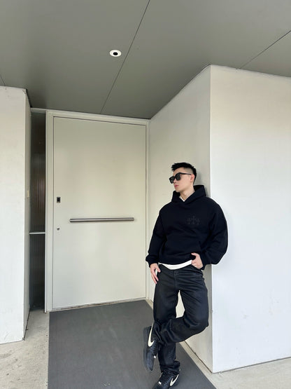 체인2호 / 크롬하츠 로고 포켓 후드티