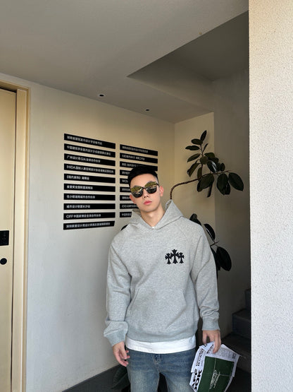 체인2호 / 크롬하츠 로고 포켓 후드티
