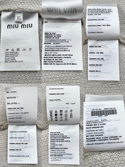 BVG / 미우미우 캐시미어 코트