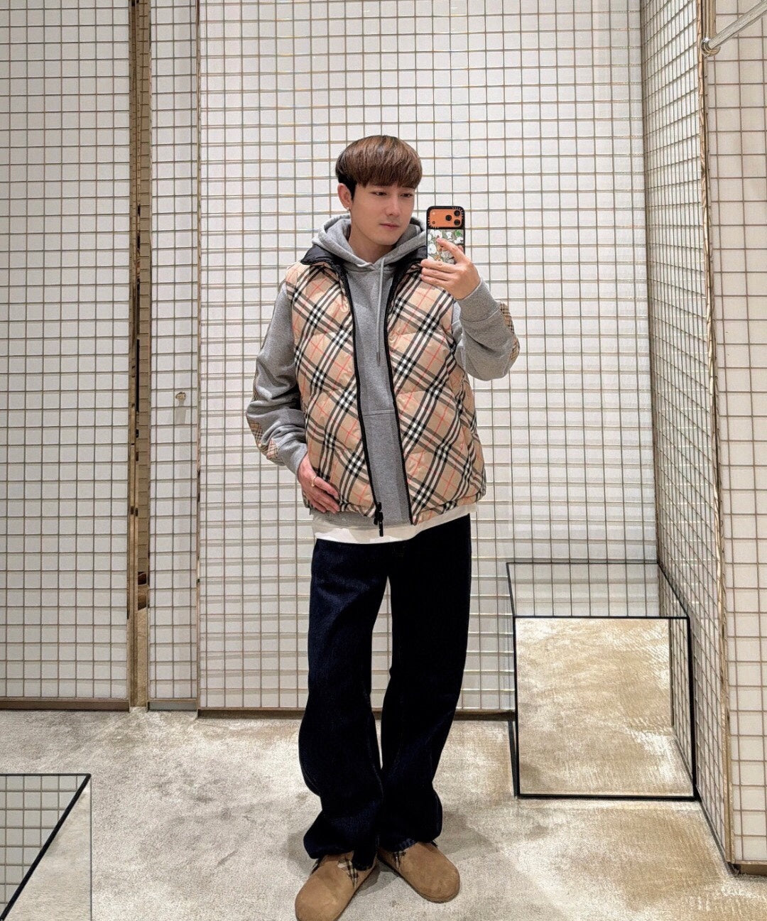 BVG / 버버리 패딩조끼