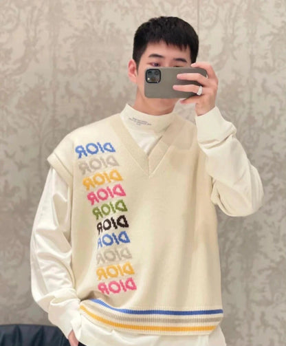 BVG / 디올 니트 조끼