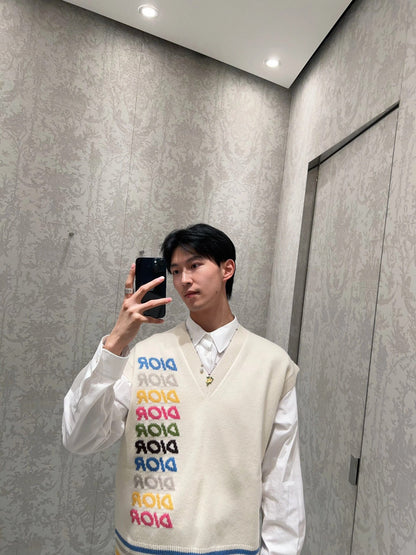 BVG / 디올 니트 조끼