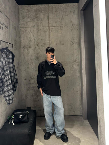 체인1호 / 발렌시아가 브이넥 긴팔