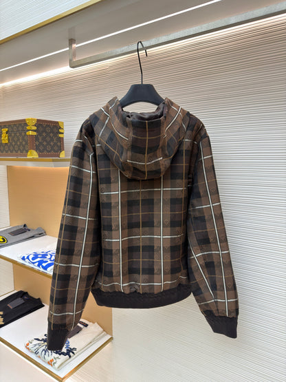 체인1호 / 루이비통 체크 후드 자켓