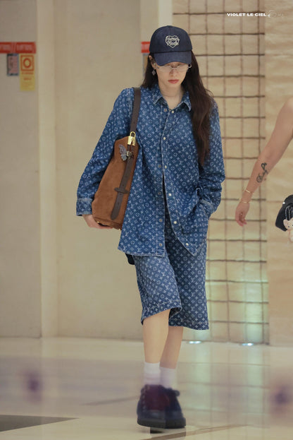 BVG / 루이비통 청 반바지