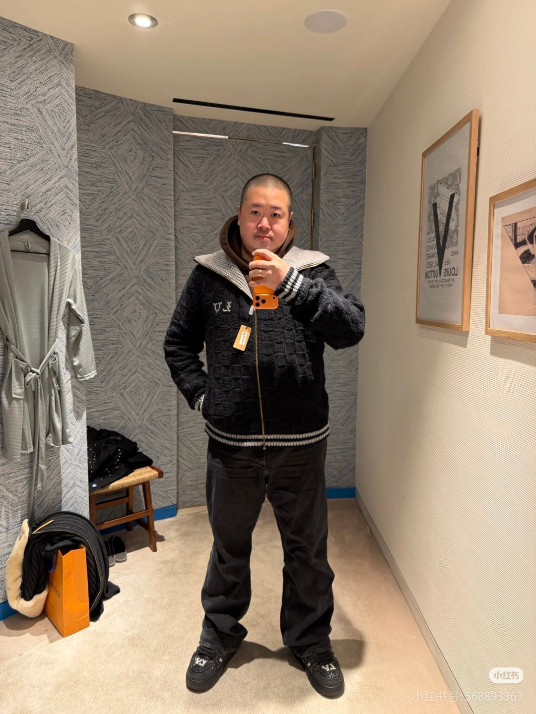 체인1호 / 루이비통 니트 가디건