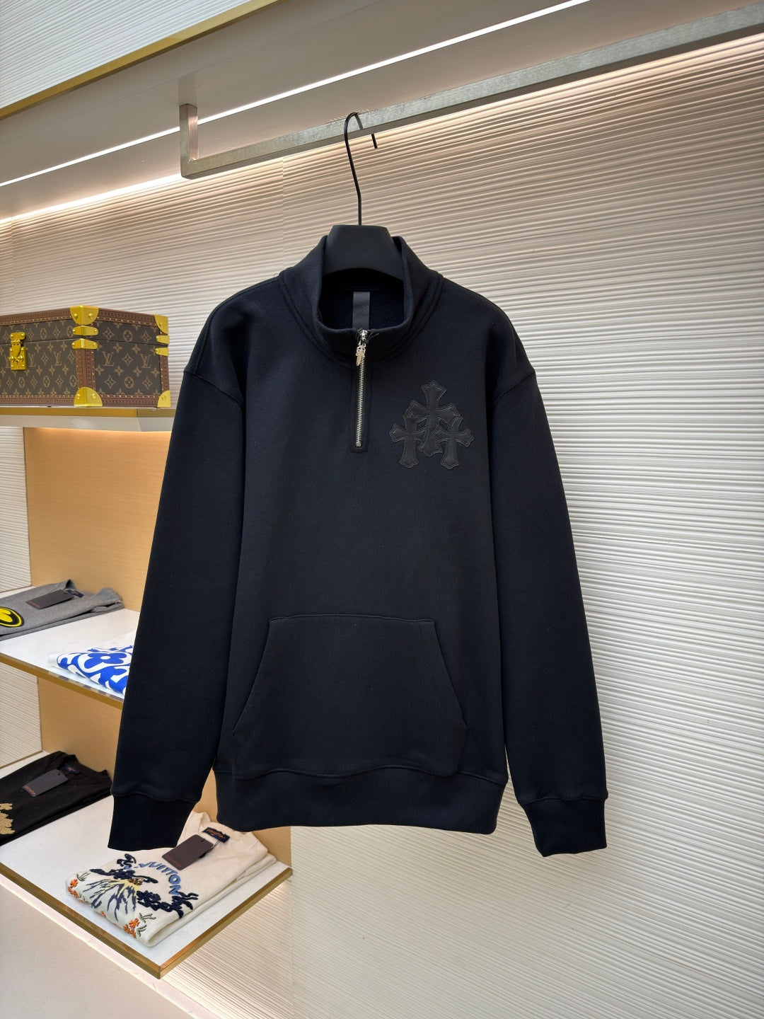 체인1호 / 크롬하츠 반지퍼 맨투맨