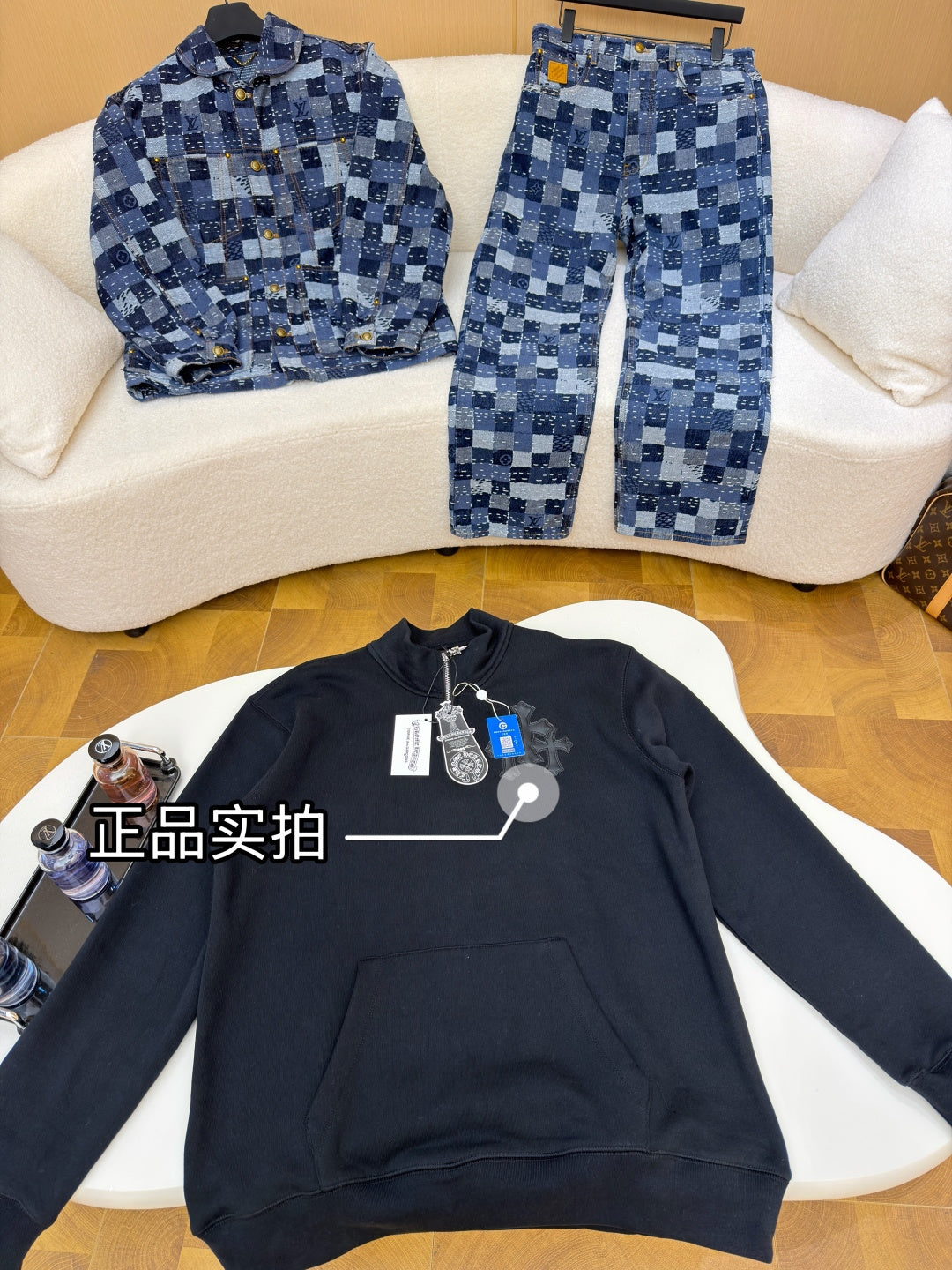 체인1호 / 크롬하츠 반지퍼 맨투맨