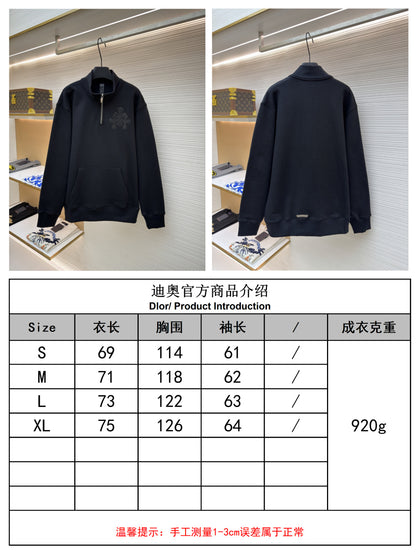 체인1호 / 크롬하츠 반지퍼 맨투맨