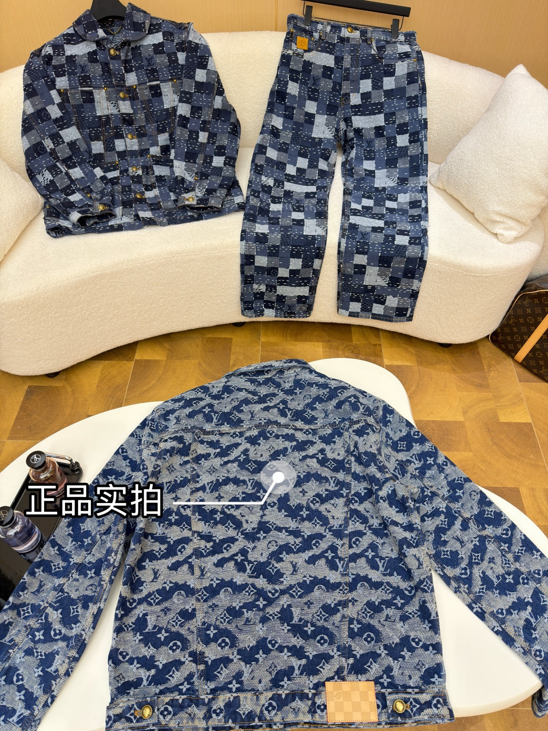 Chain 1 / Louis Vuitton Denim Jacket