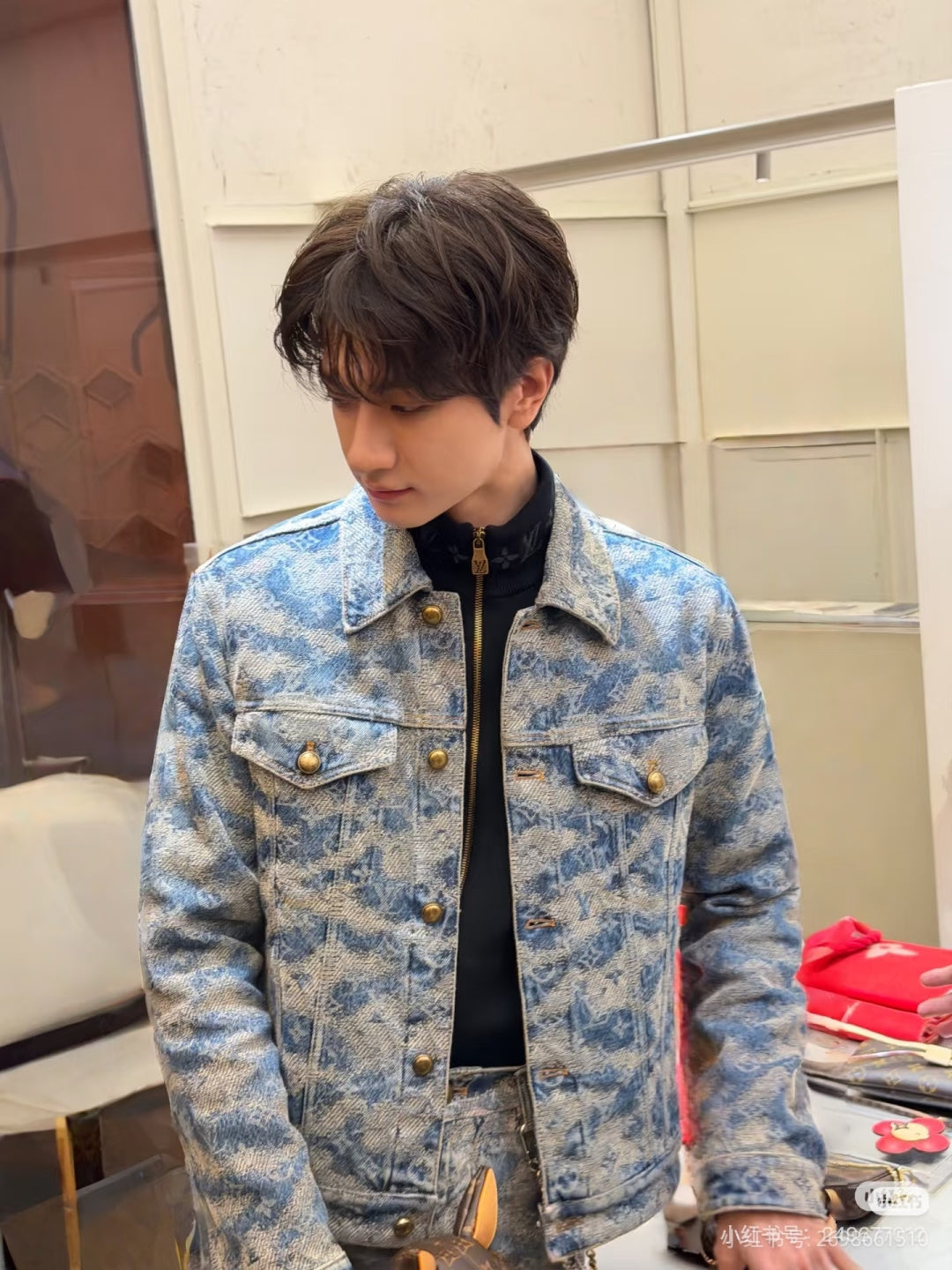 Chain 1 / Louis Vuitton Denim Jacket