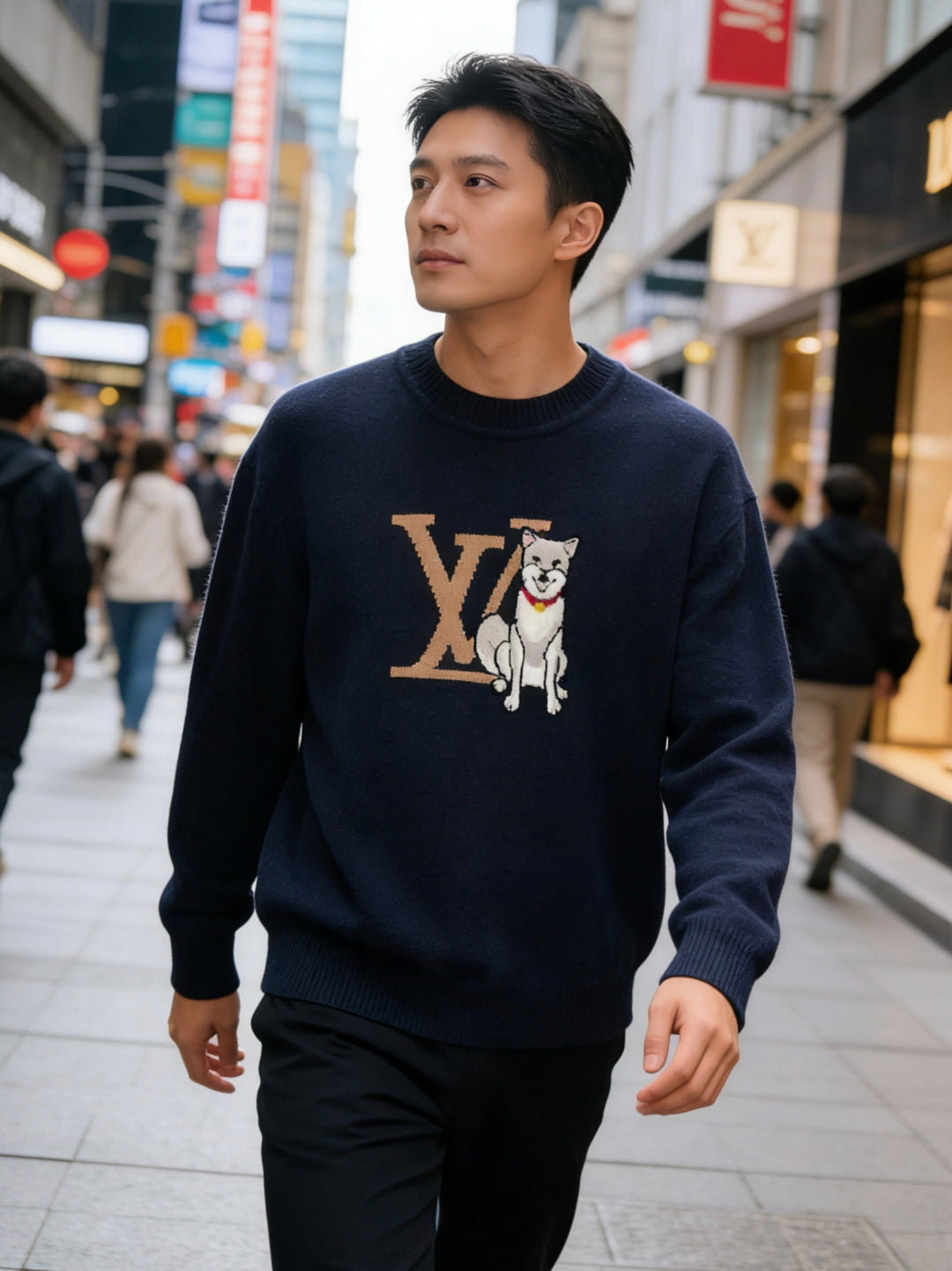 체인1호 / 루이비통 라운드 니트