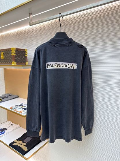 체인1호 / 발렌시아가 긴팔 티셔츠