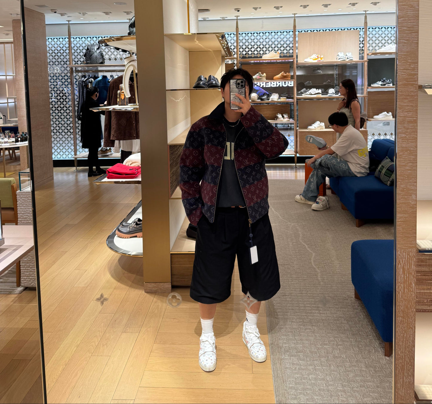 BVG / 루이비통 양면 양털 점퍼