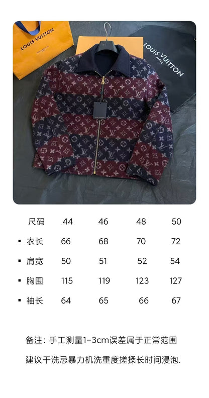 BVG / 루이비통 양면 양털 점퍼