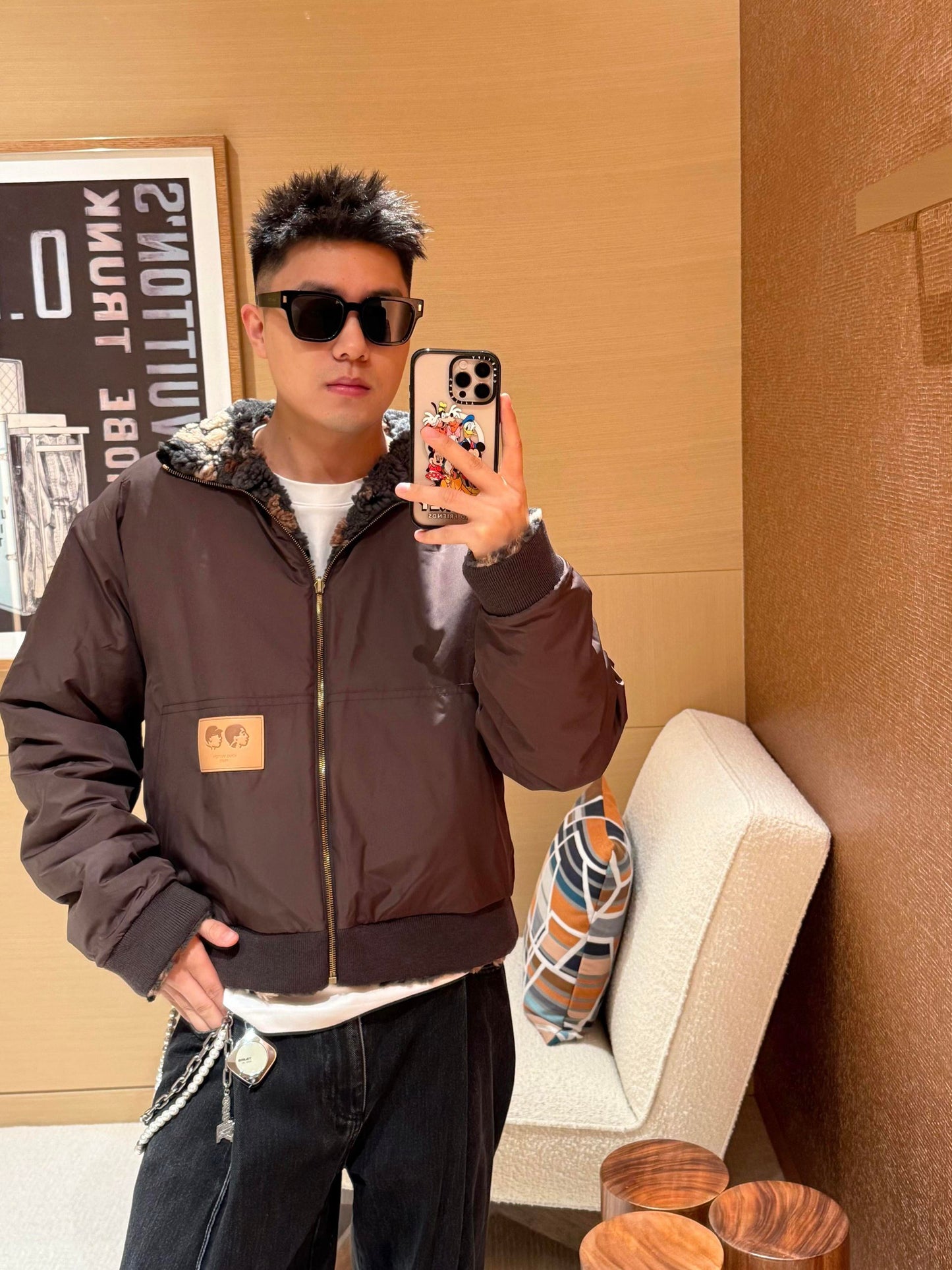BVG / 루이비통 양면 재킷 코트