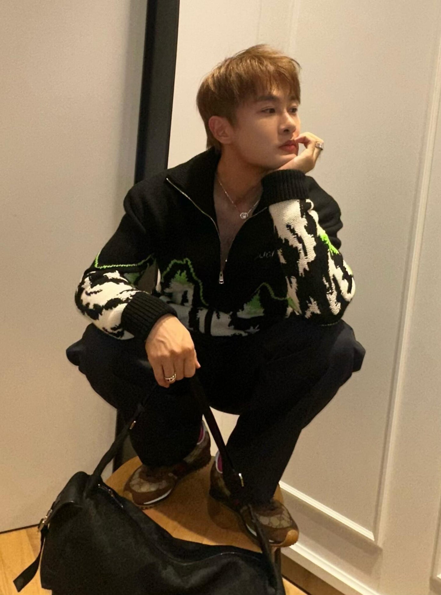 BVG / 구찌 니트 코트