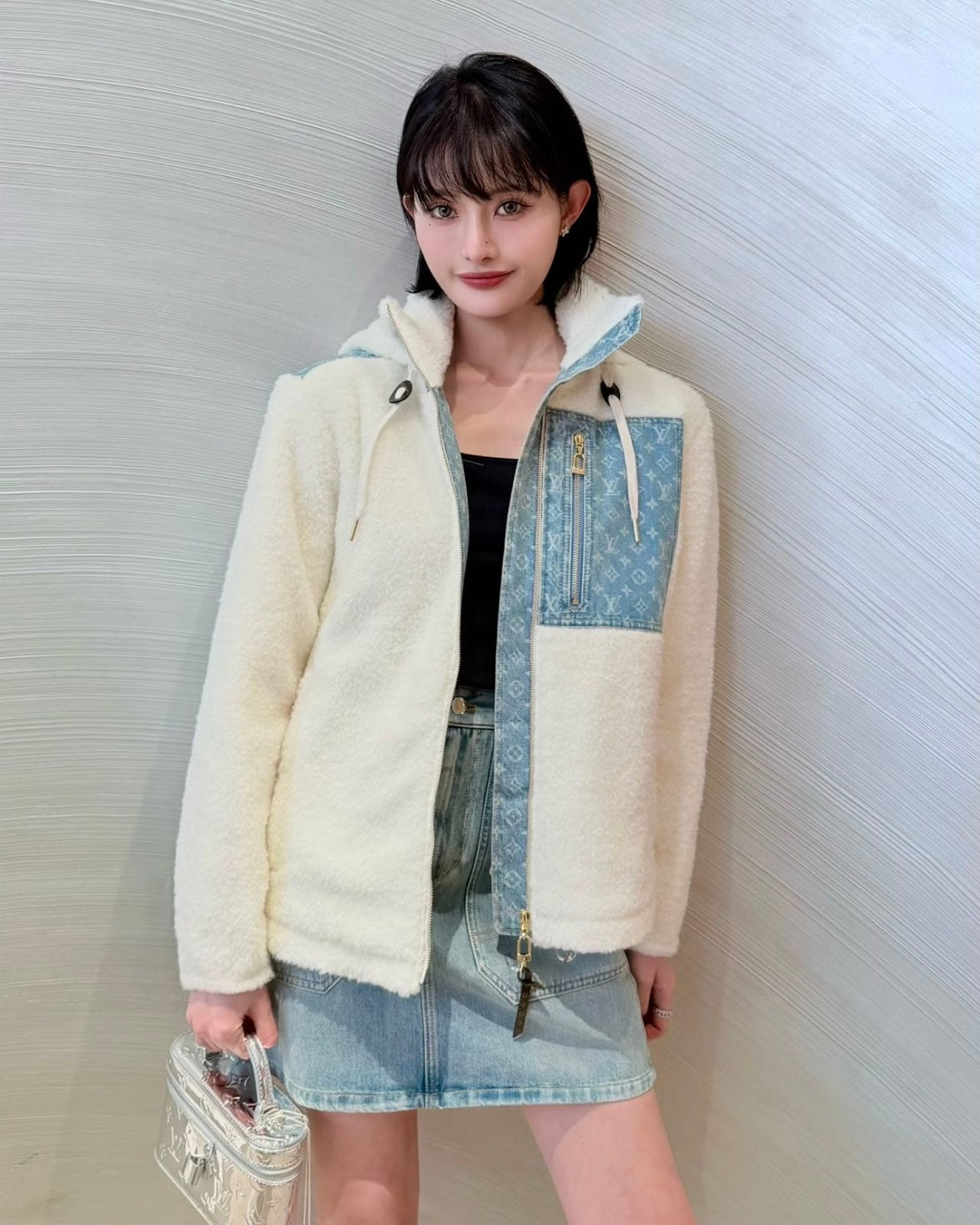체인1호 / 루이비통 두꺼운 후드 자켓