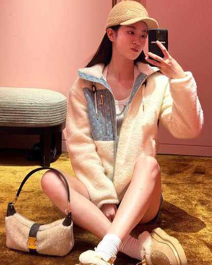 체인1호 / 루이비통 두꺼운 후드 자켓