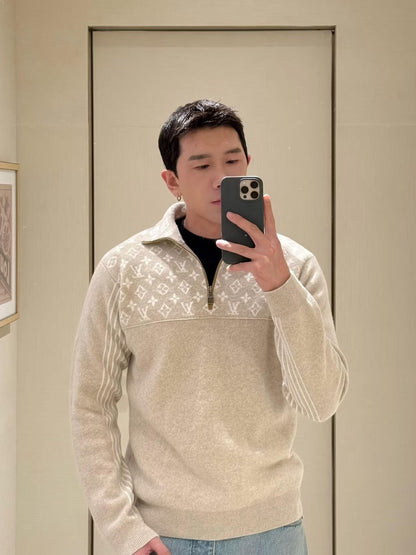 체인1호 / 루이비통 반지퍼 니트