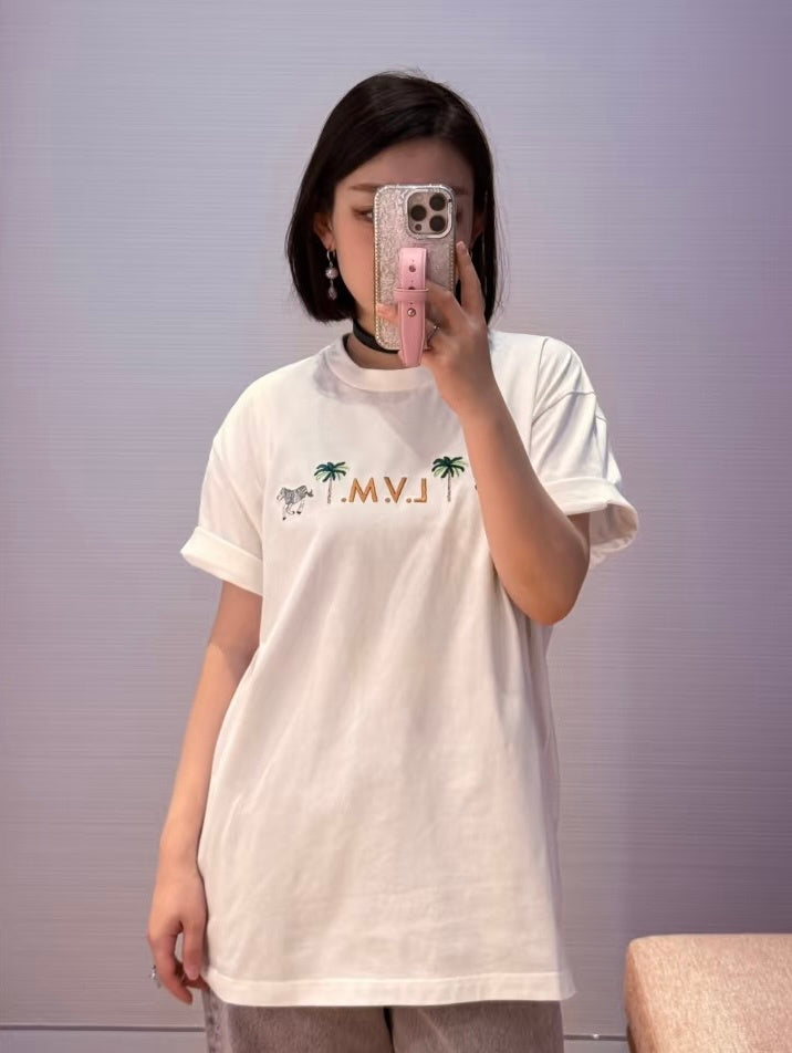 체인1호 / 루이비통 라운드넥 반팔 티셔츠