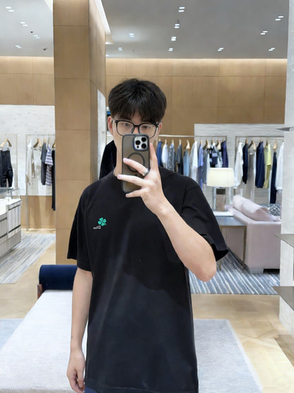 체인1호 / 디올 네잎클로버 반팔 티셔츠