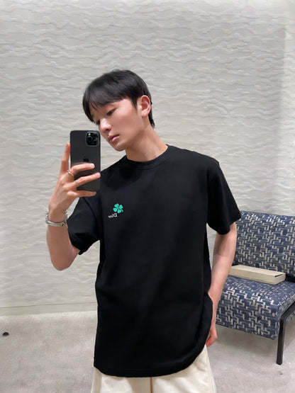 체인1호 / 디올 네잎클로버 반팔 티셔츠