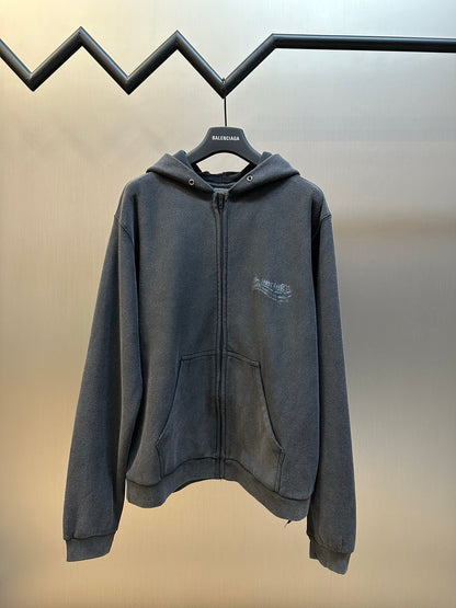 체인1호 / 발렌시아가 지퍼 자켓