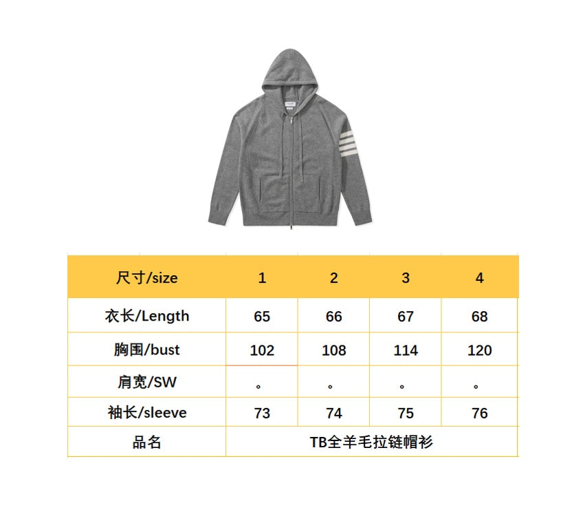 BVG / 톰브라운 캐시미어 후드 코트