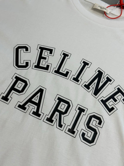 체인1호 / 셀린느 Celine Paris 프린트 반팔 티셔츠