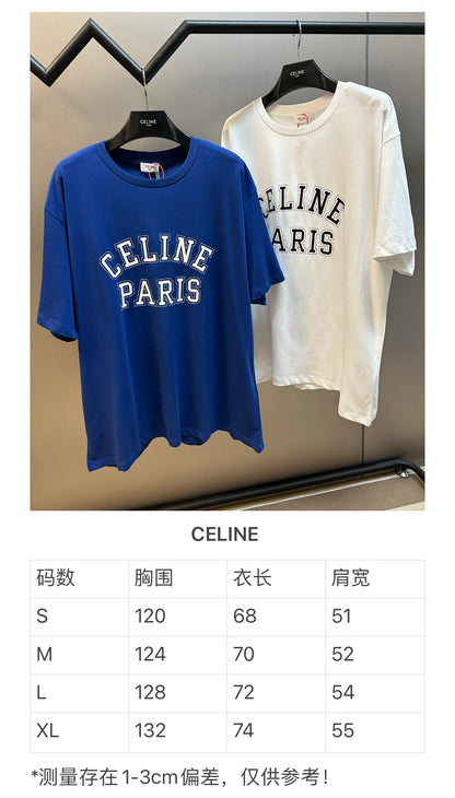 체인1호 / 셀린느 Celine Paris 프린트 반팔 티셔츠