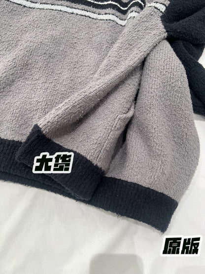 GTR / 발렌시아가 플러피 집업 후드