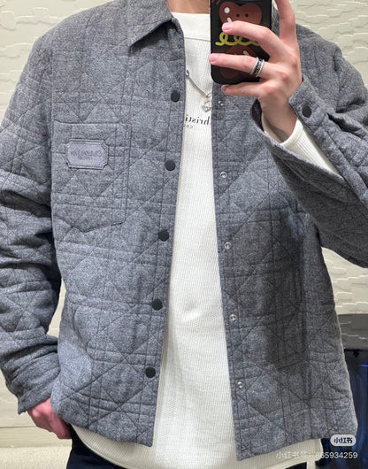 GTR / 디올 체크 패턴 자켓