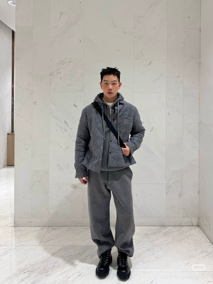 GTR / 디올 체크 패턴 자켓