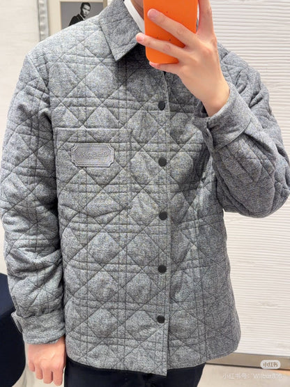 GTR / 디올 체크 패턴 자켓