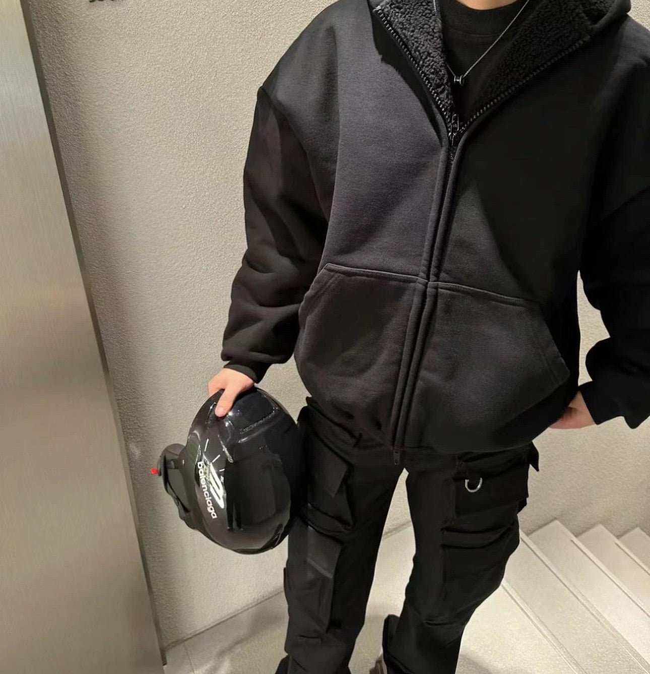 GTR / 발렌시아가 스포츠 후드 자켓