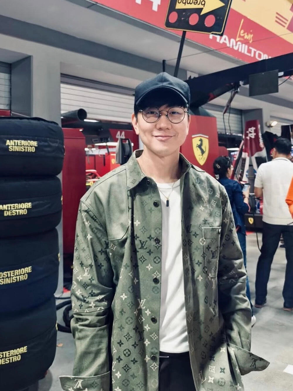 GTR / 루이비통 작업 자켓 셔츠