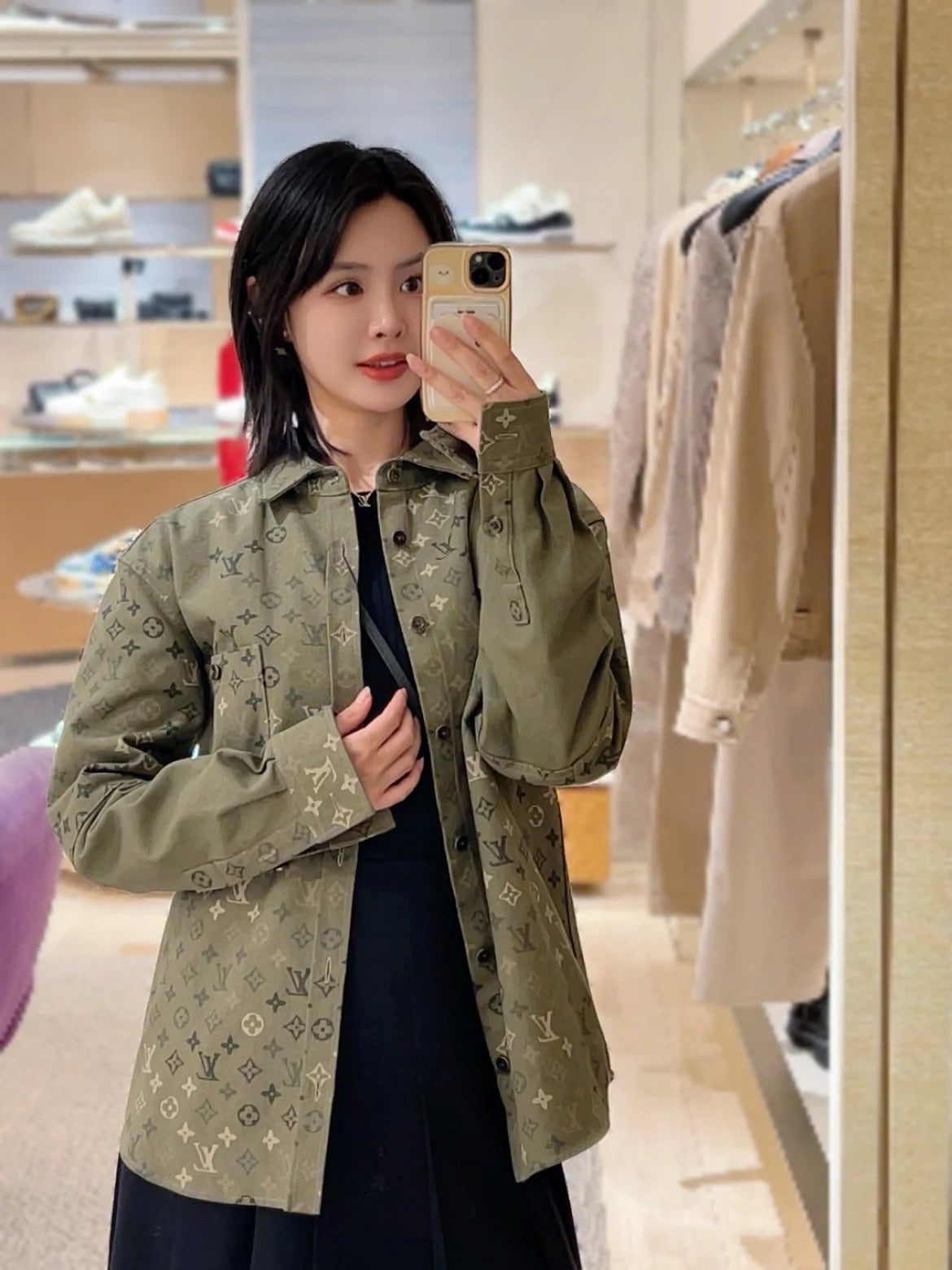 GTR / 루이비통 작업 자켓 셔츠