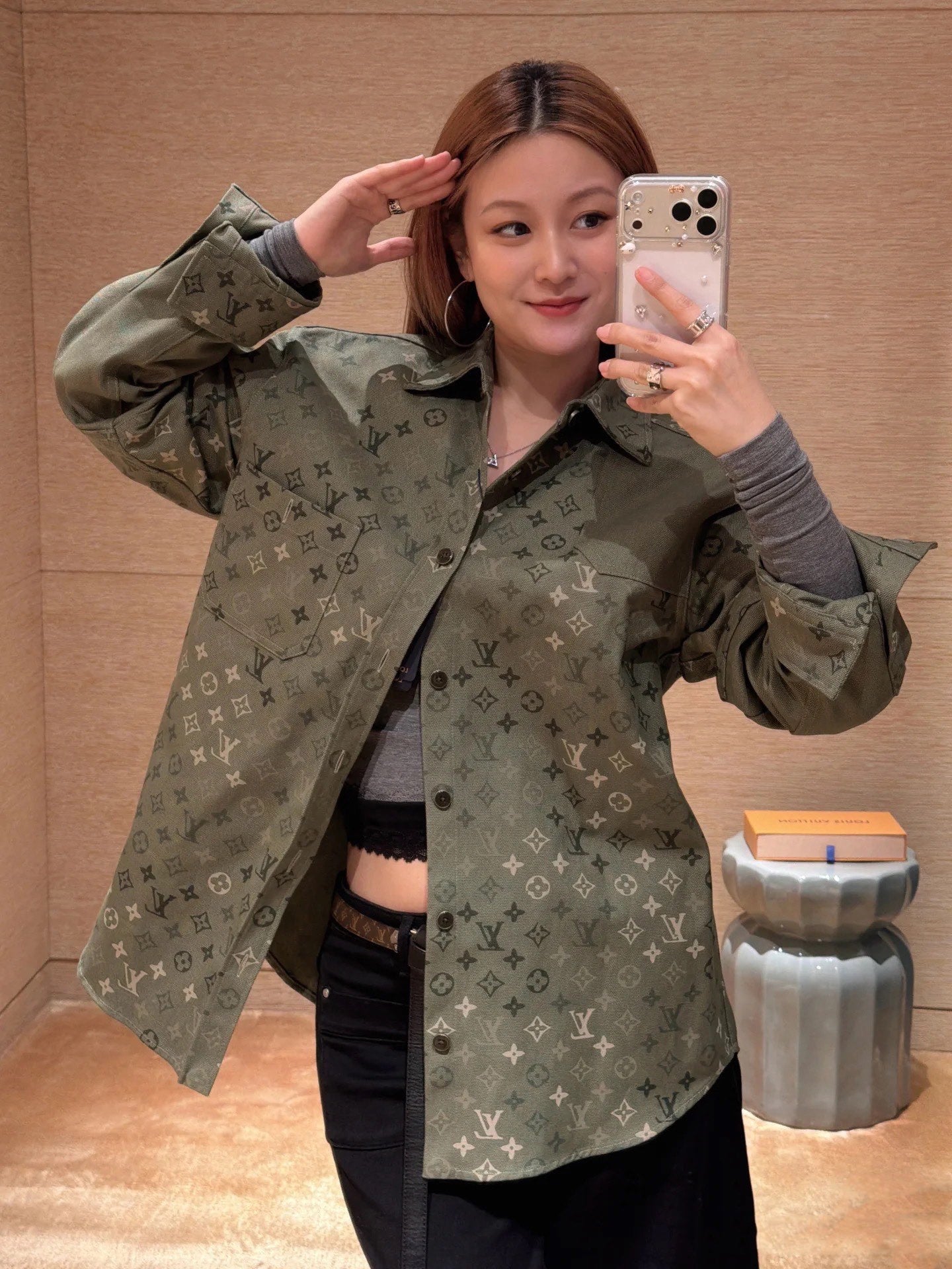 GTR / 루이비통 작업 자켓 셔츠