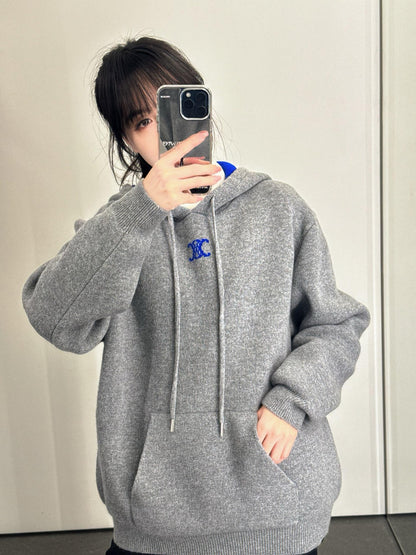 GTR / 셀린느 니트 후드티