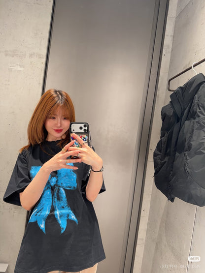 GTR / 발렌시아가 반팔 티셔츠