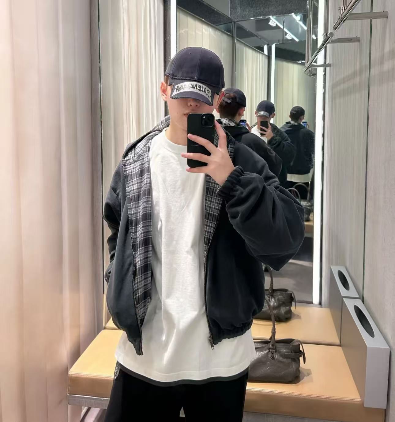 GTR / 발렌시아가 양면 후드 자켓