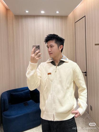 GTR / 루이비통 니트 지퍼 가디건