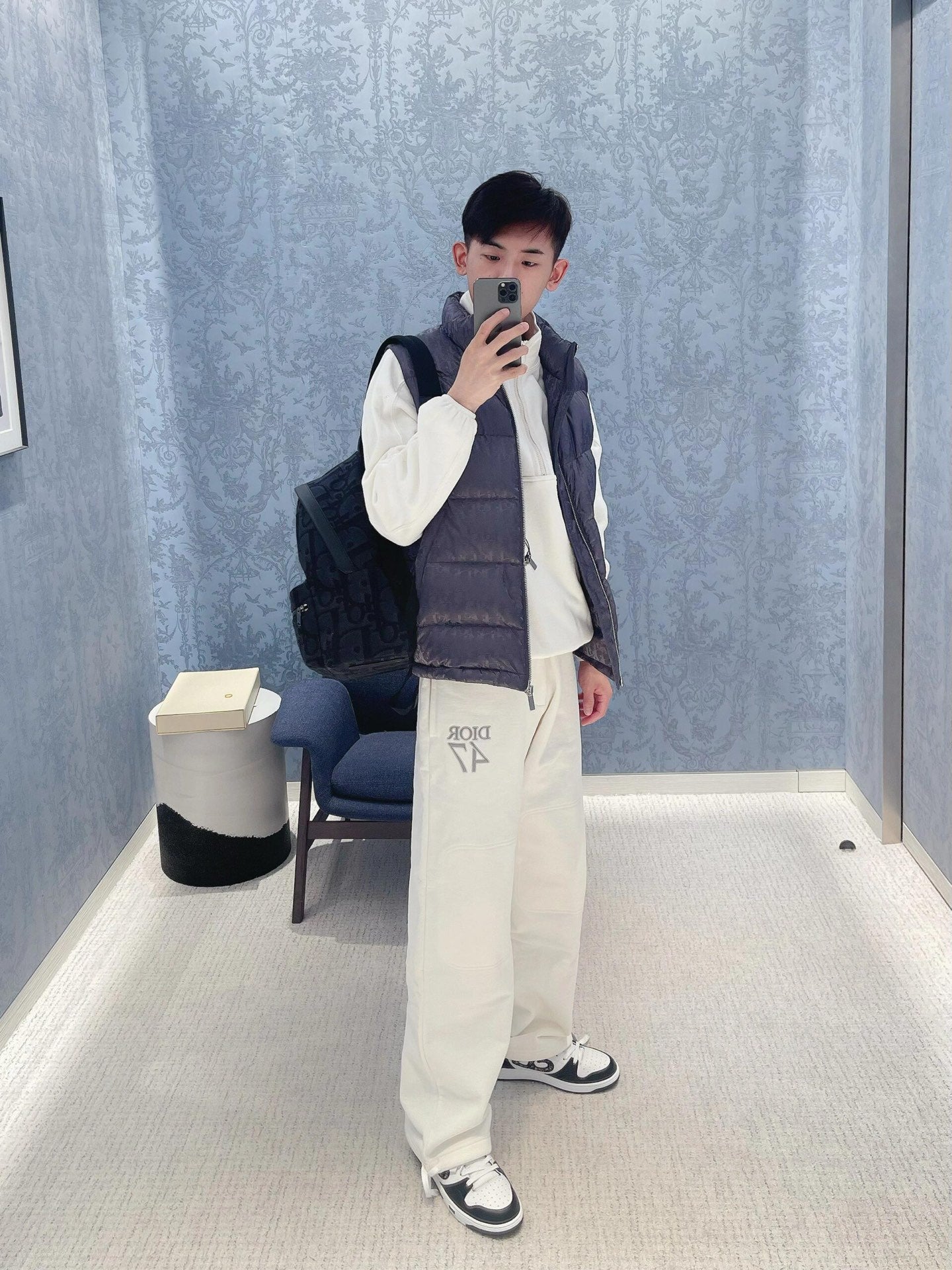 BVG / 디올 패딩 조끼