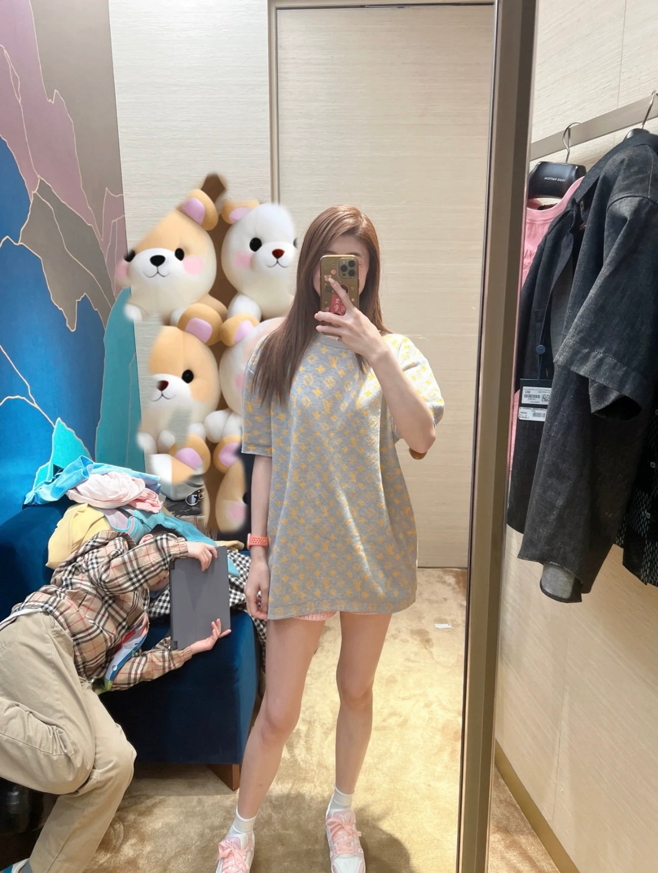 BVG / 루이비통 니트 반팔티